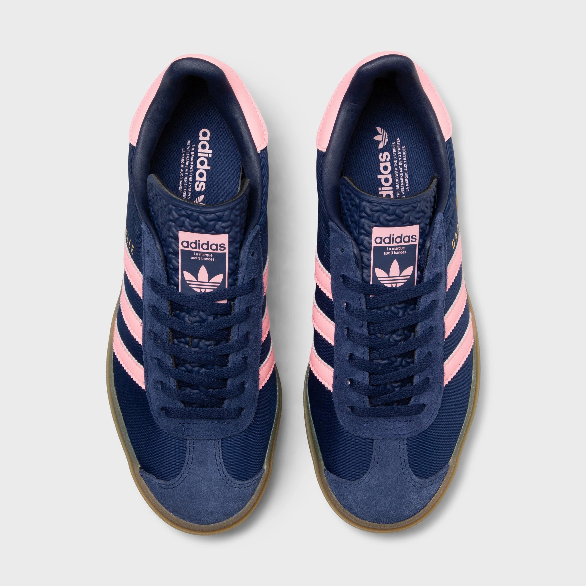 adidas Originals Women's Gazelle Bold Dark Blue / Pink