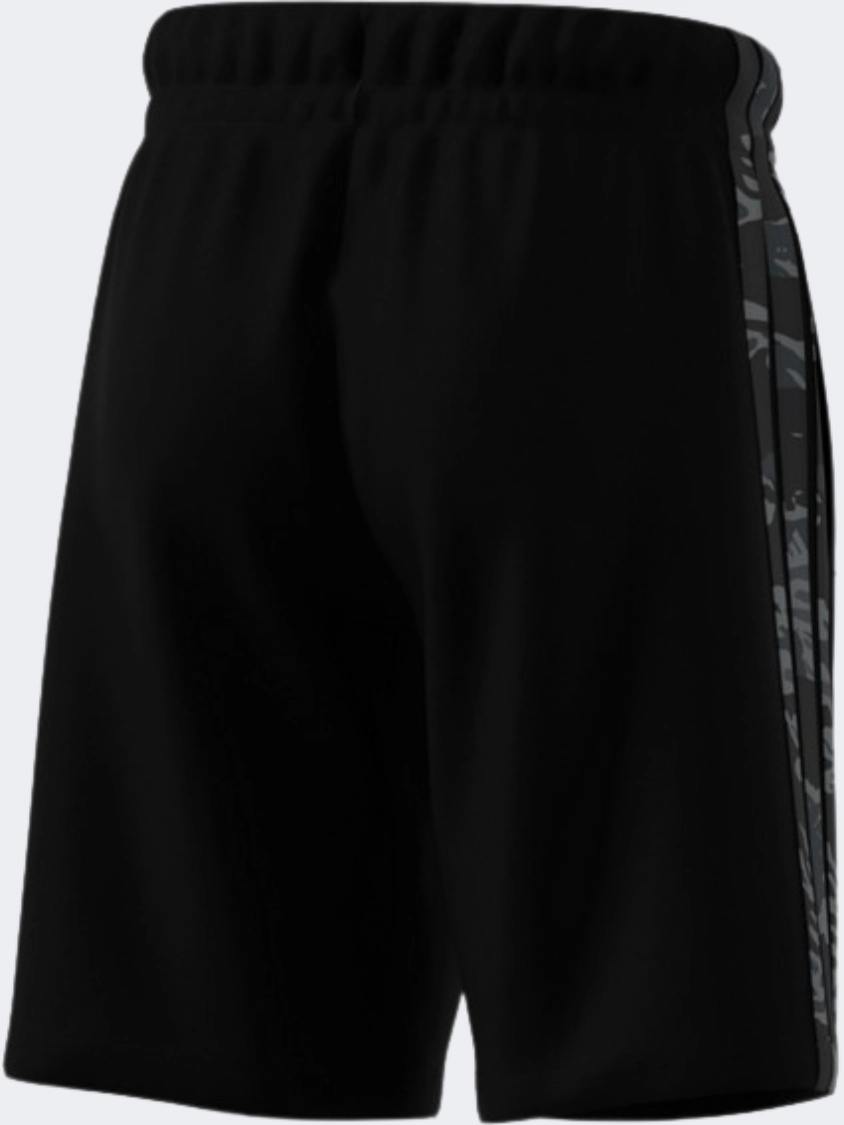 Adidas Seasonal Essentials Camo Kids Boys Sportswear Short Black/Multi
