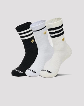 Adidas Trefoil Crew Socks 3-Pack