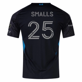 adidas Tyger Smalls Charlotte FC Authentic Away Jersey 25/26 (Black)