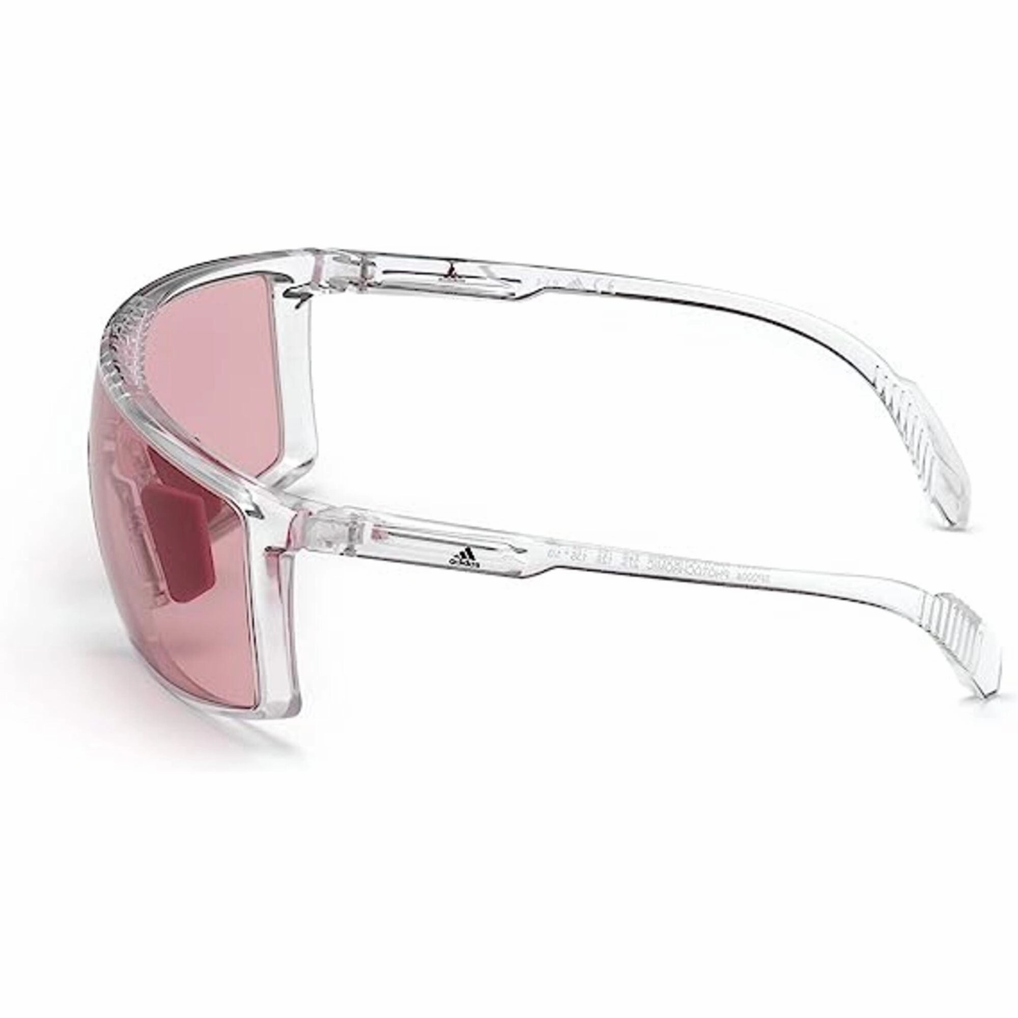 Adidas Unisex Sunglasses - Crystal Full Rim Frame Bordeaux Lens | ADIDAS SP0004 27S
