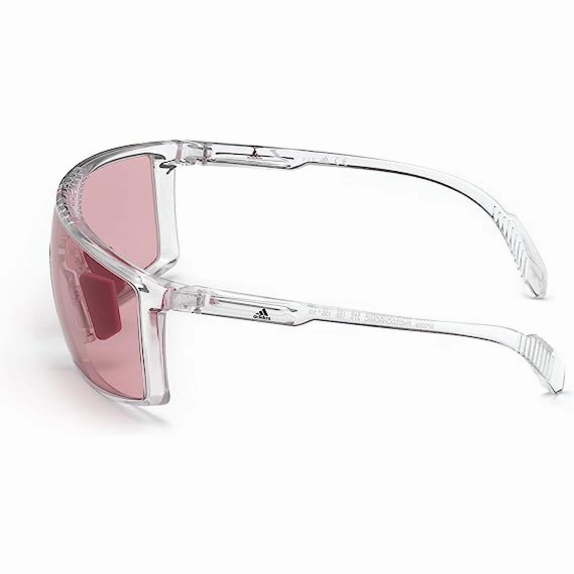 Adidas Unisex Sunglasses - Crystal Full Rim Frame Bordeaux Lens | ADIDAS SP0004 27S