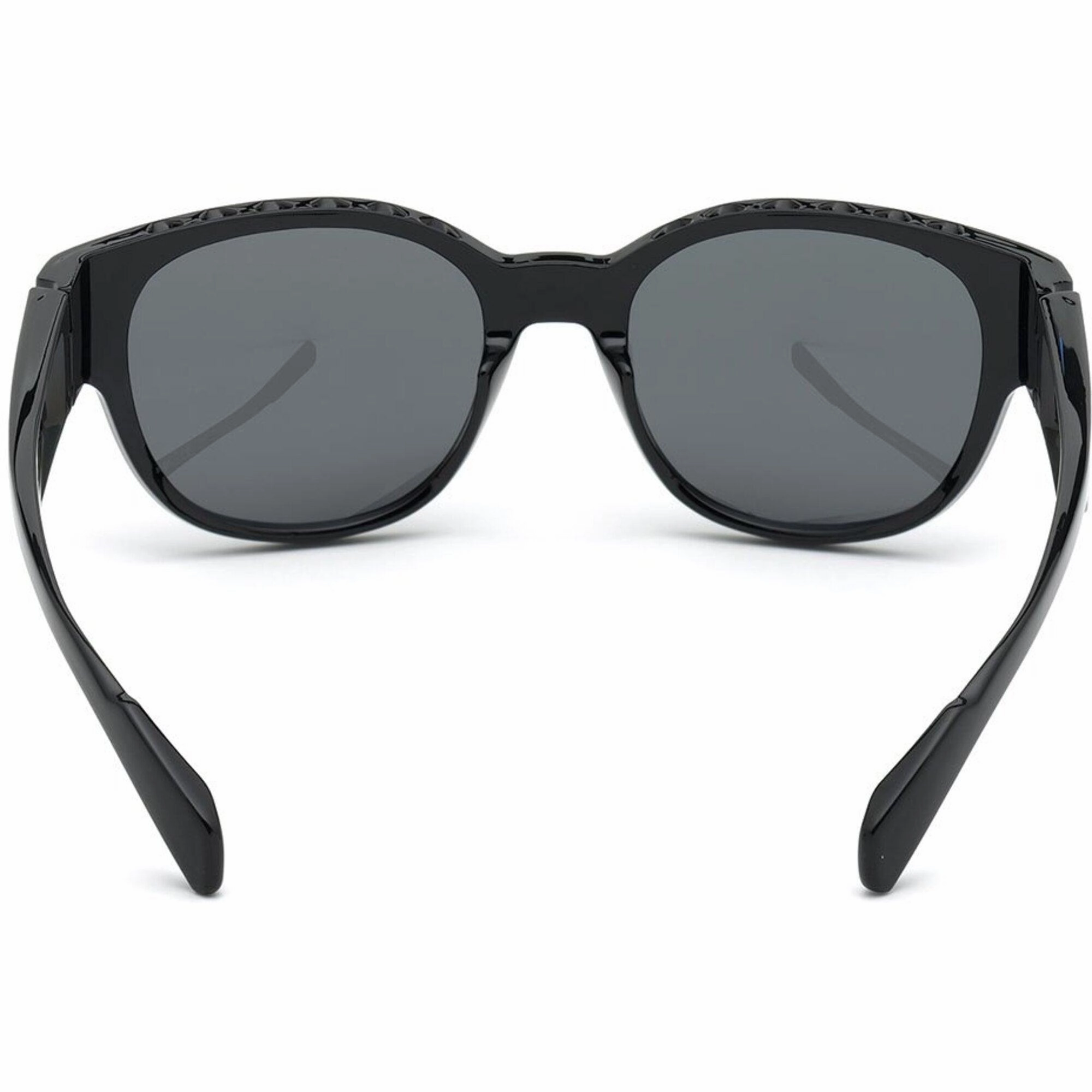 Adidas Unisex Sunglasses - Full Rim Frame Smoke Polarized Lens | ADIDAS SP0009 01D