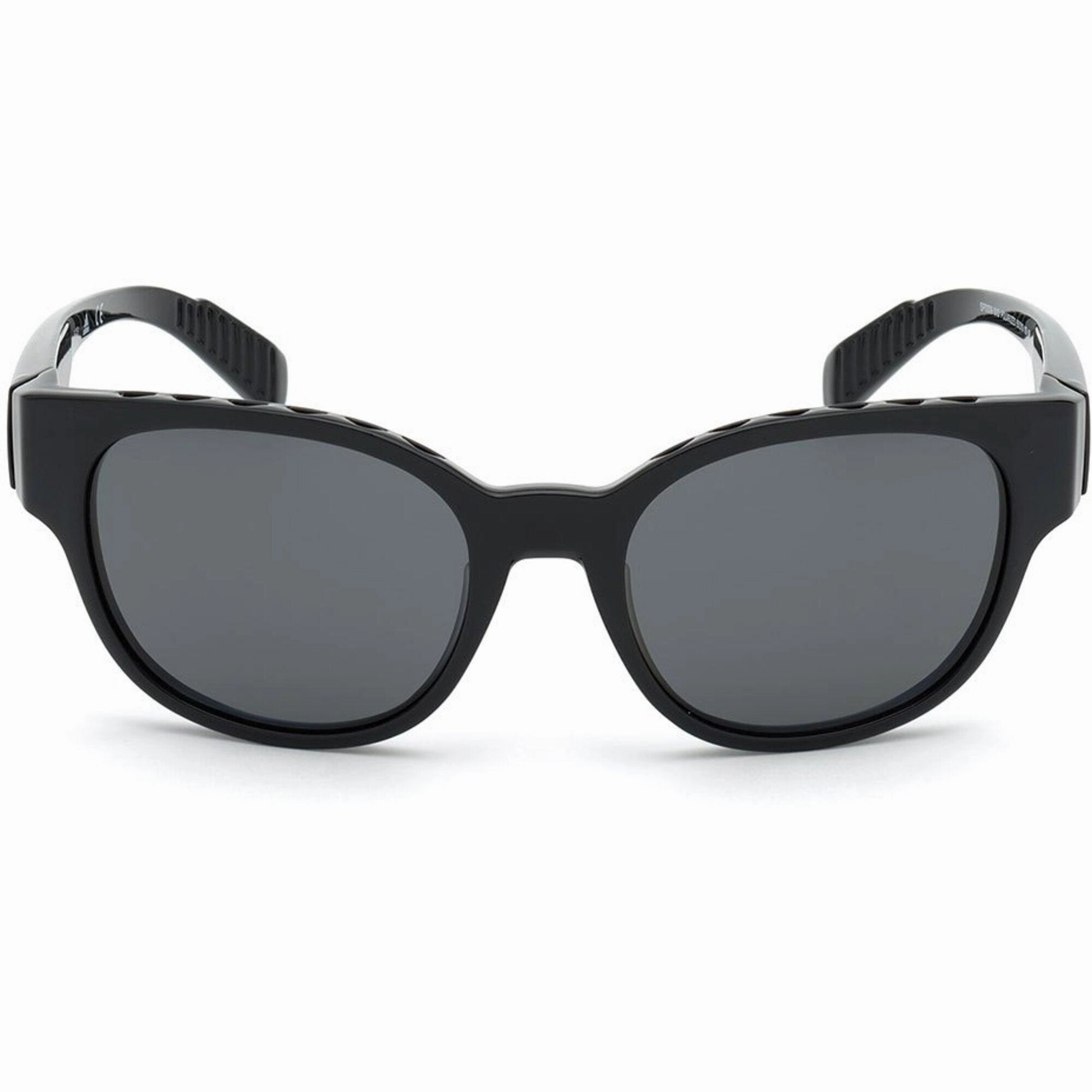 Adidas Unisex Sunglasses - Full Rim Frame Smoke Polarized Lens | ADIDAS SP0009 01D