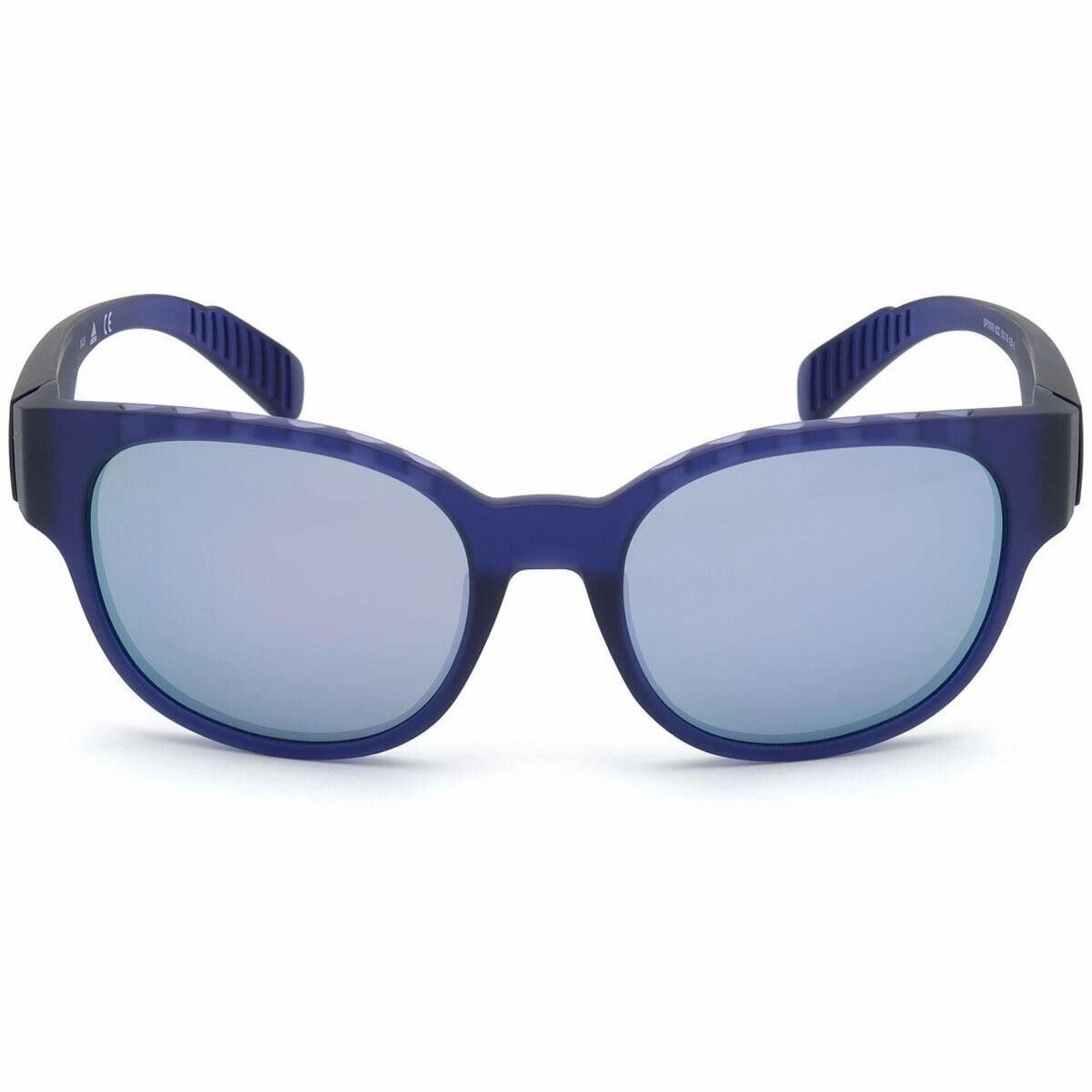 Adidas Unisex Sunglasses - Matte Violet Plastic Mirrored Lens | ADIDAS SP0009 82Z