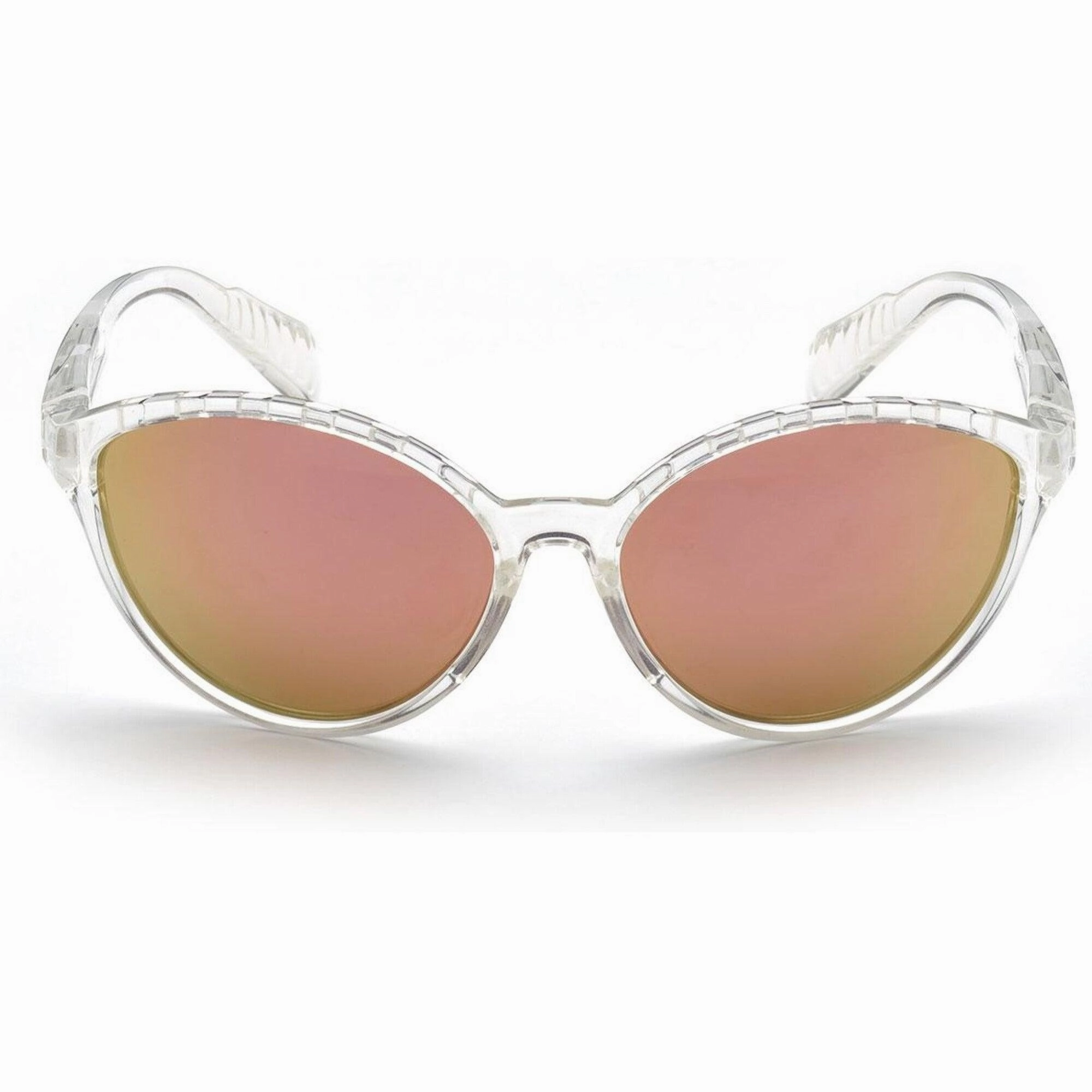 Adidas Women's Sunglasses - Crystal Cat Eye Frame Brown Lens | ADIDAS SP0012 26G