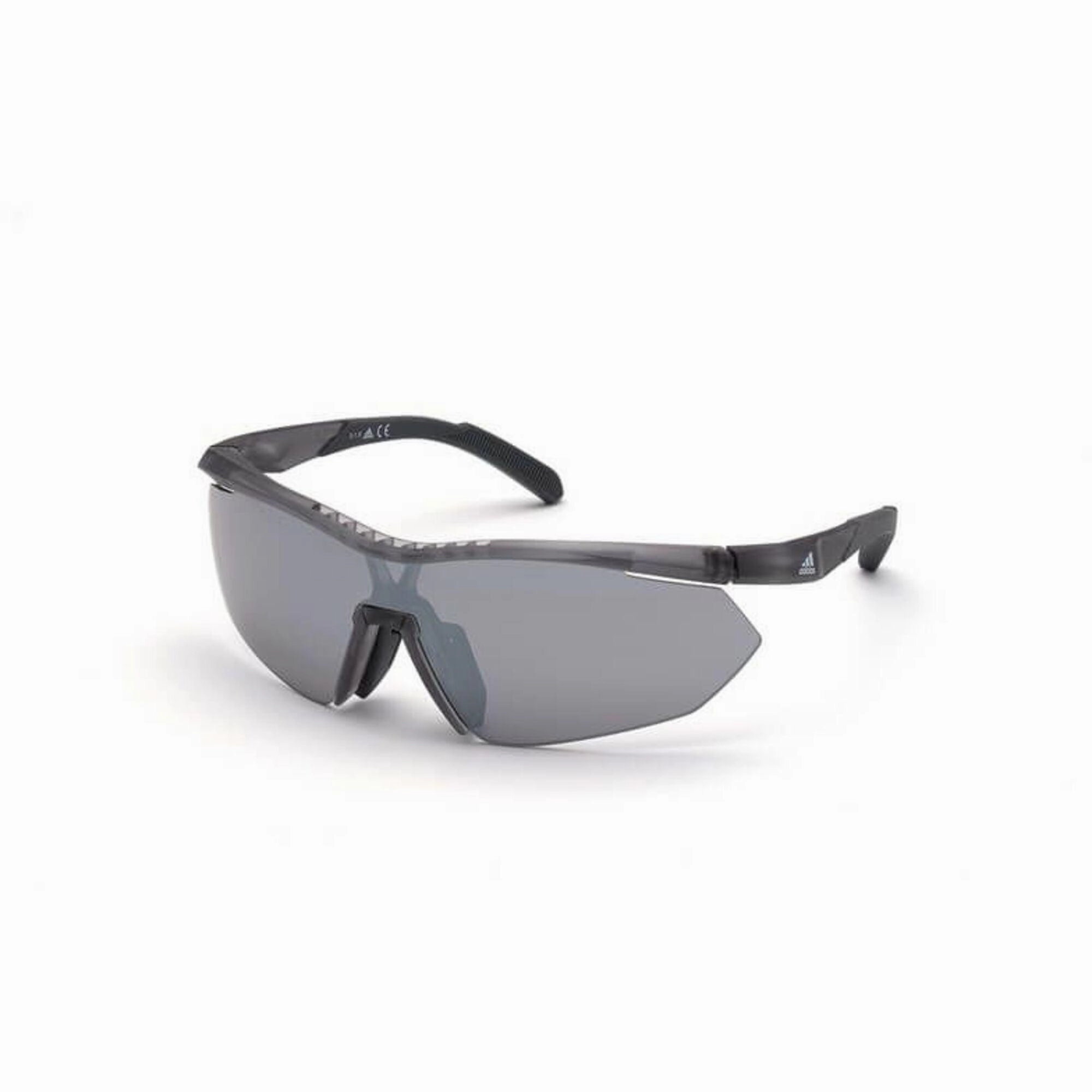 Adidas Women's Sunglasses - Grey Shield Frame Smoke Mirror Lens | ADIDAS SP0016 20C