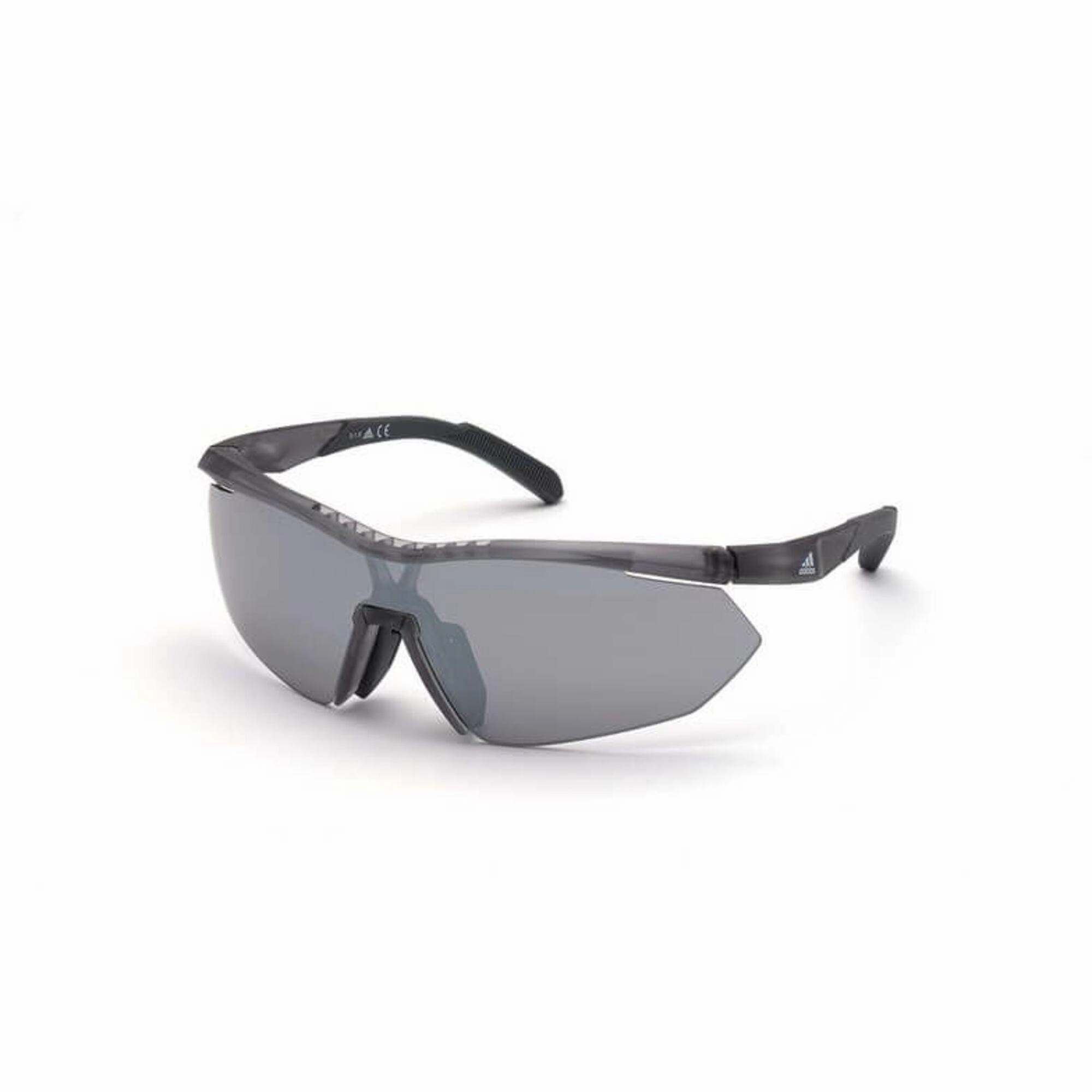 Adidas Women's Sunglasses - Grey Shield Frame Smoke Mirror Lens | ADIDAS SP0016 20C