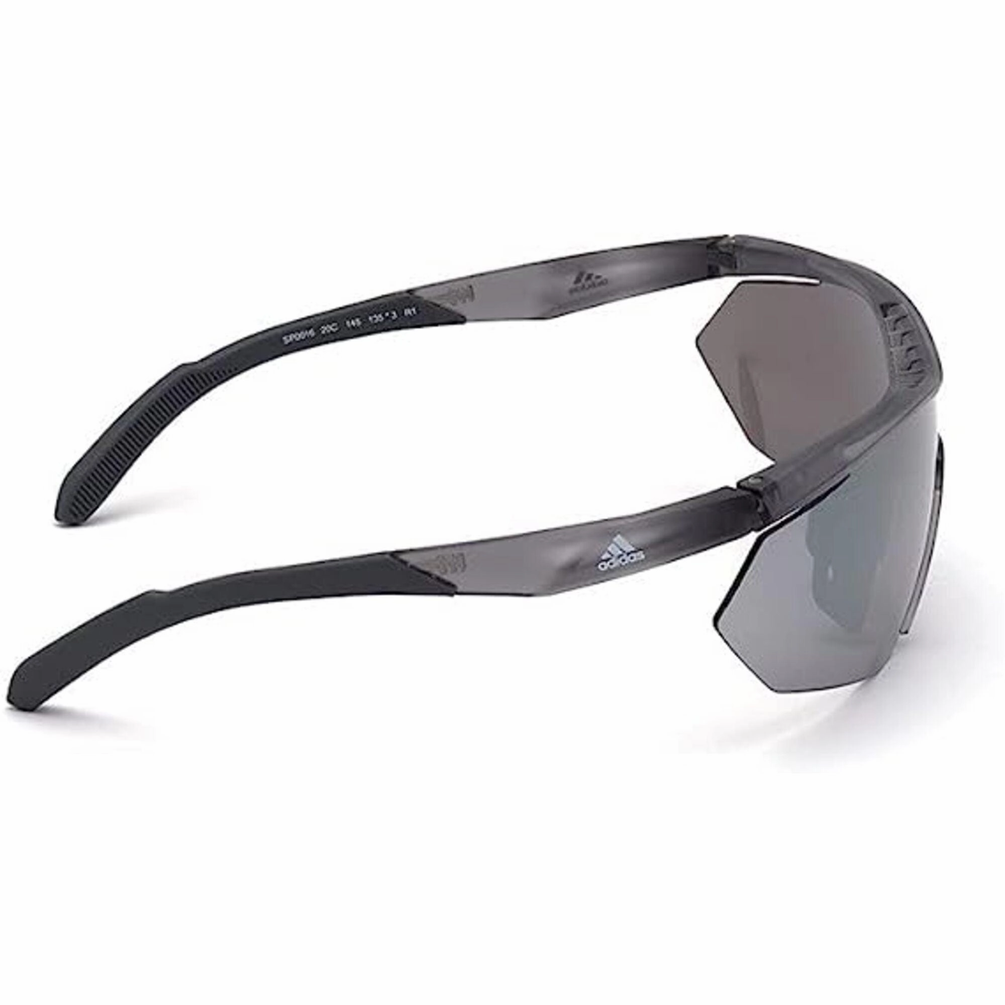 Adidas Women's Sunglasses - Grey Shield Frame Smoke Mirror Lens | ADIDAS SP0016 20C
