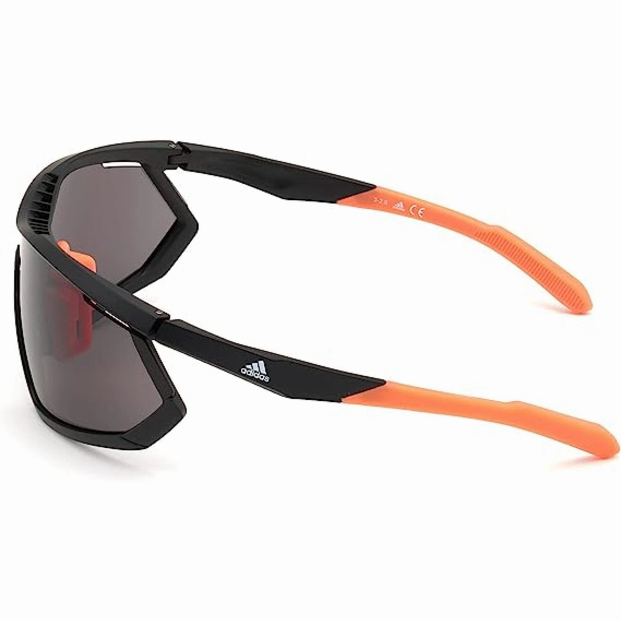 Adidas Women's Sunglasses - Matte Black Shield Frame Smoke Lens | ADIDAS SP0002 02A