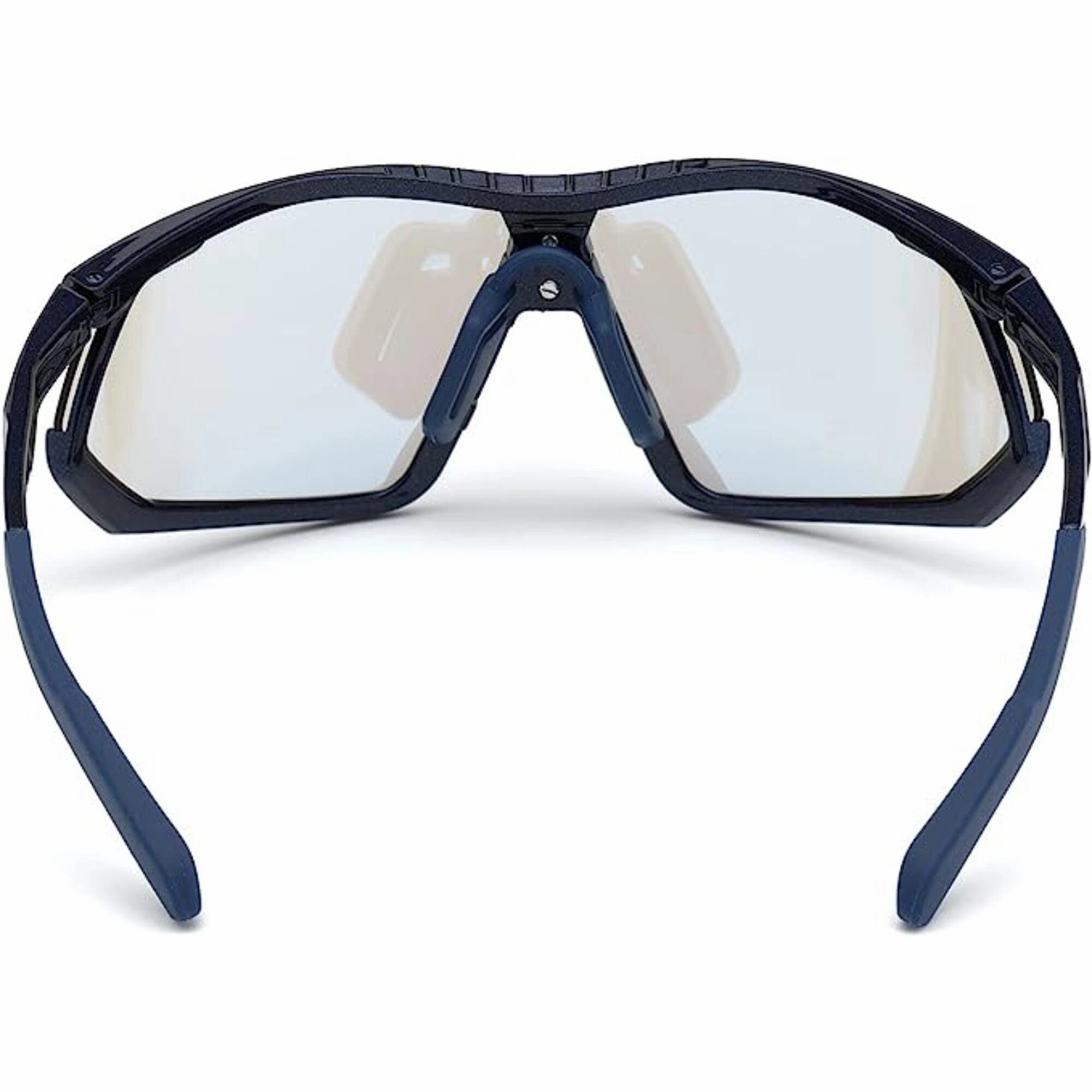 Adidas Women's Sunglasses - Shiny Blue Plastic Full Rim Frame | ADIDAS SP0002 92X