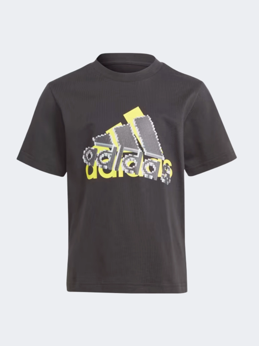Adidas X Classic Lego&#174; Graphic Kids-Boys Sportswear T-Shirt Black