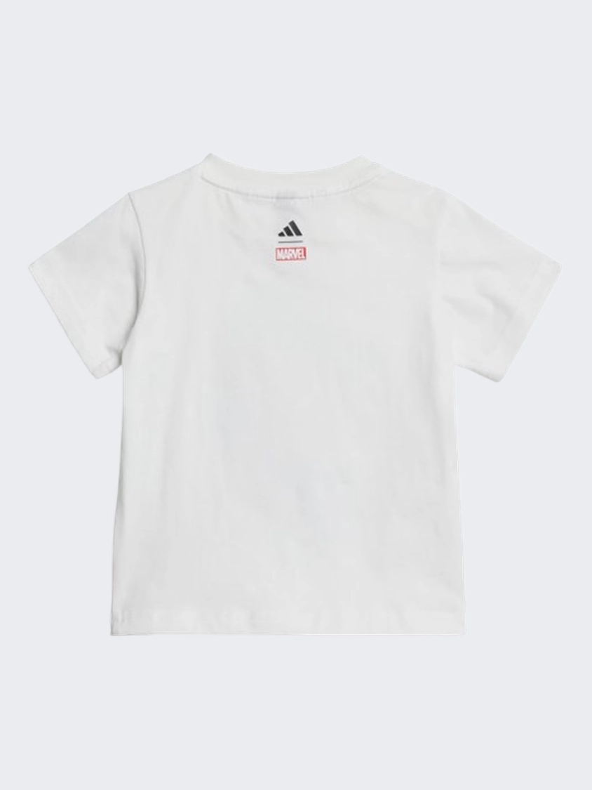 Adidas X Marvel Spider Man  Baby Boys Sportswear Set White/Grey/Red