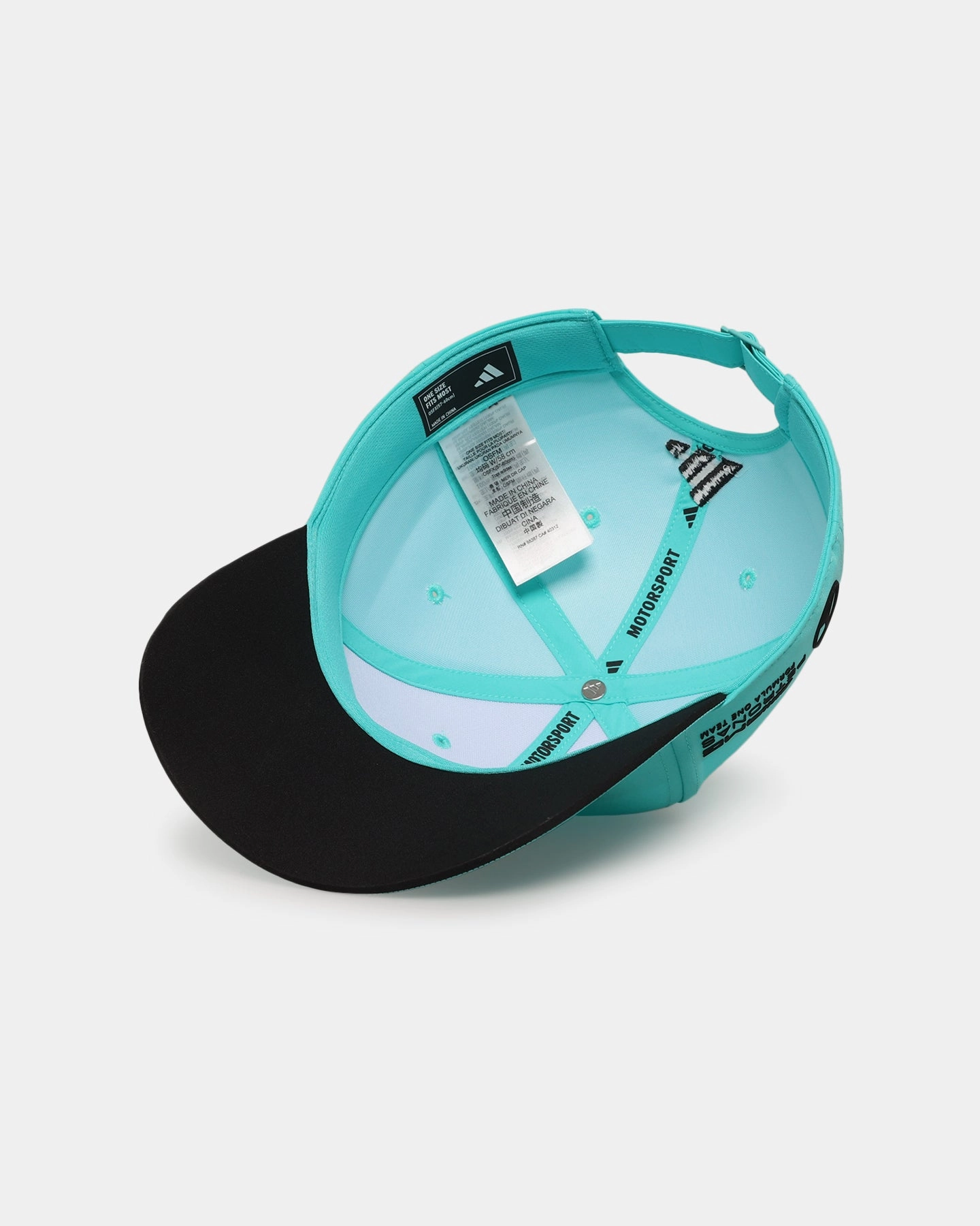 adidas x Mercedes-AMG PETRONAS Formula One 2025 F1 Driver Strapback Cap Semminrus/Black