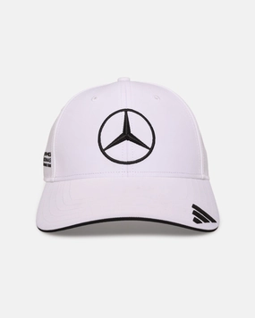 adidas x Mercedes-AMG PETRONAS Formula One 2025 F1 Driver Strapback Cap White