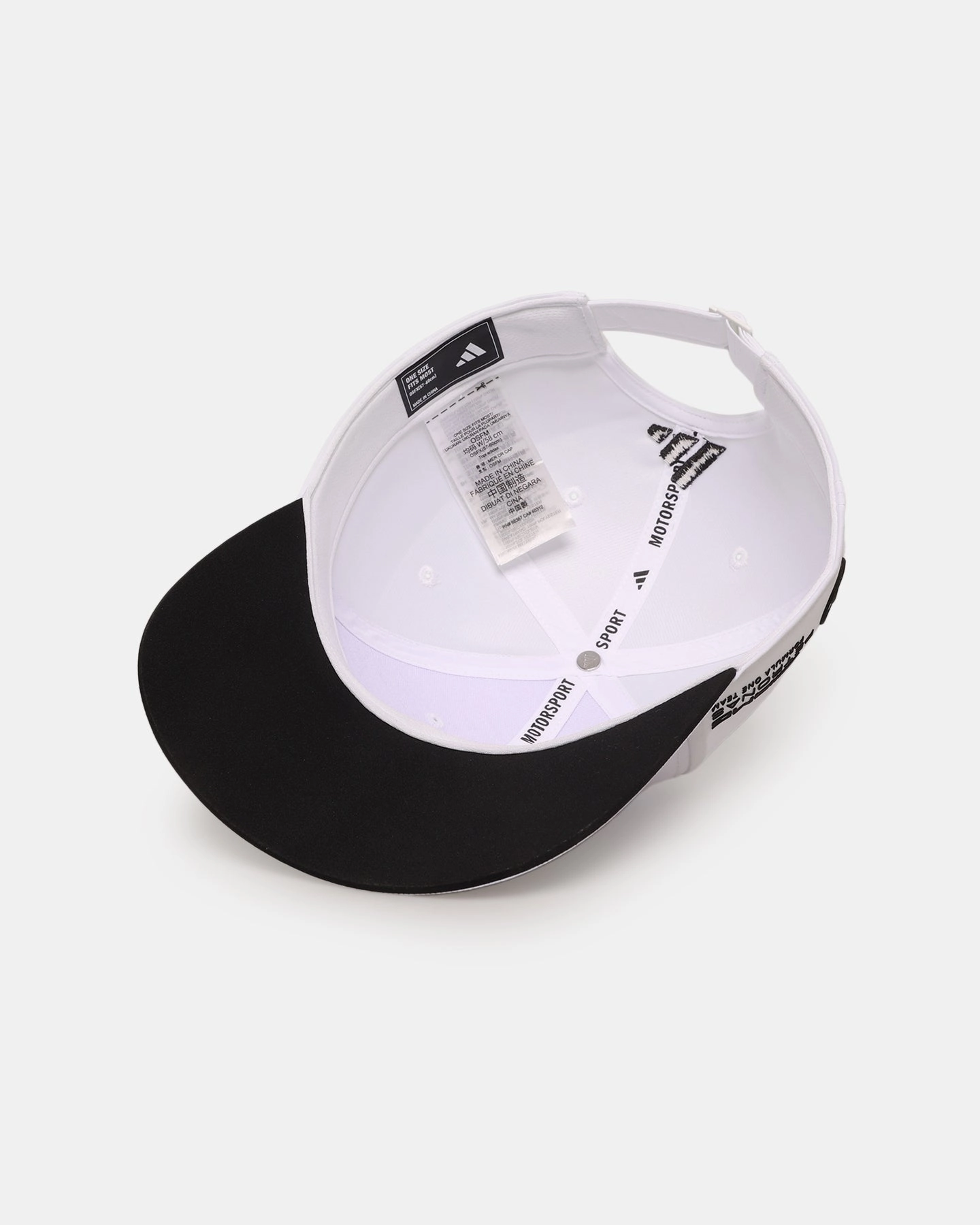 adidas x Mercedes-AMG PETRONAS Formula One 2025 F1 Driver Strapback Cap White