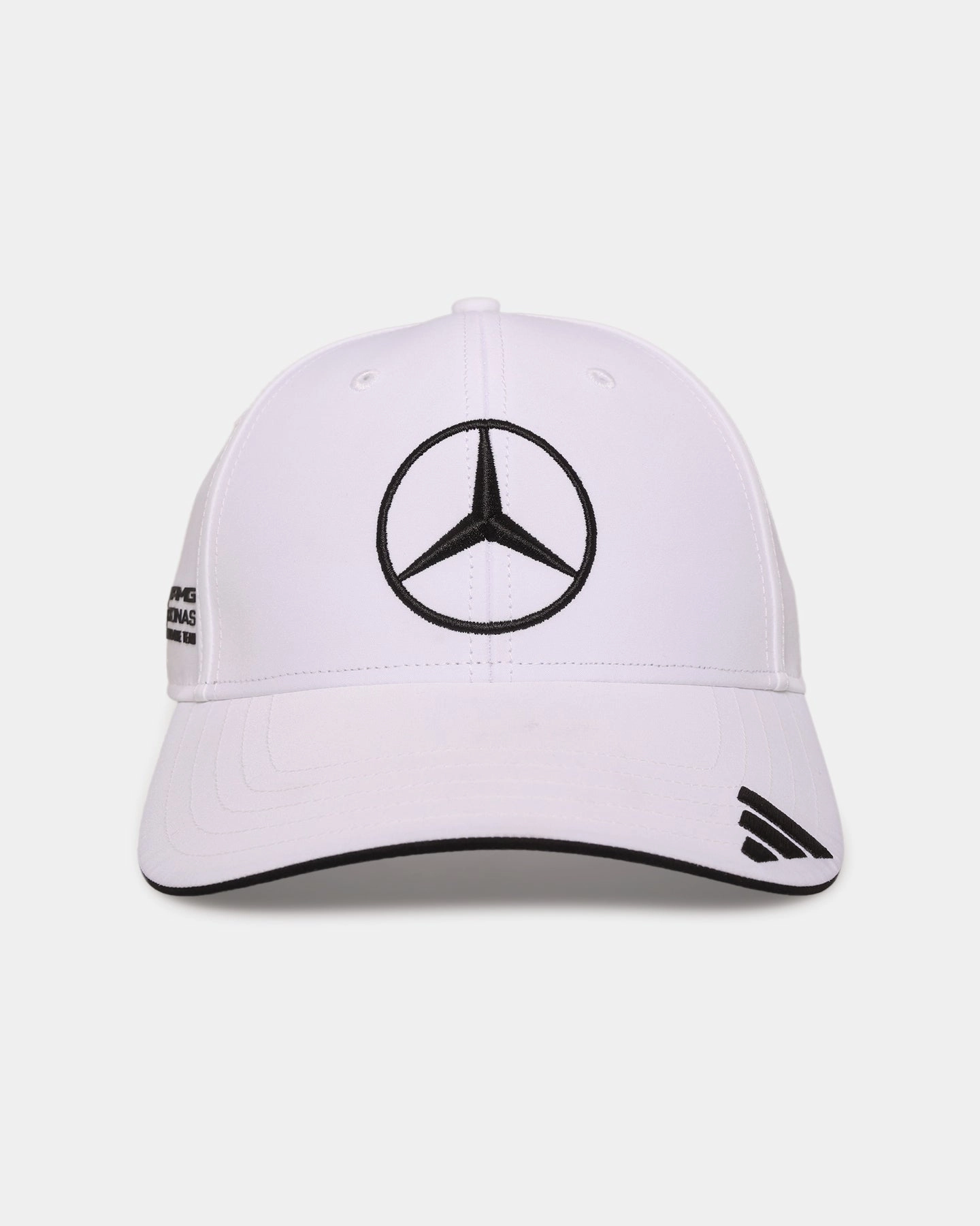 adidas x Mercedes-AMG PETRONAS Formula One 2025 F1 Driver Strapback Cap White