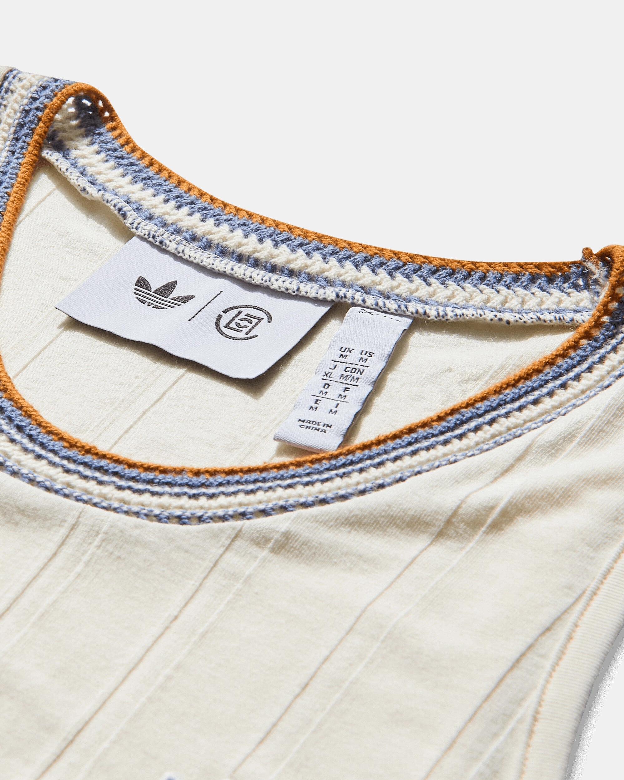 CLOT by Edison Chen Rib Tank Top Cream White
