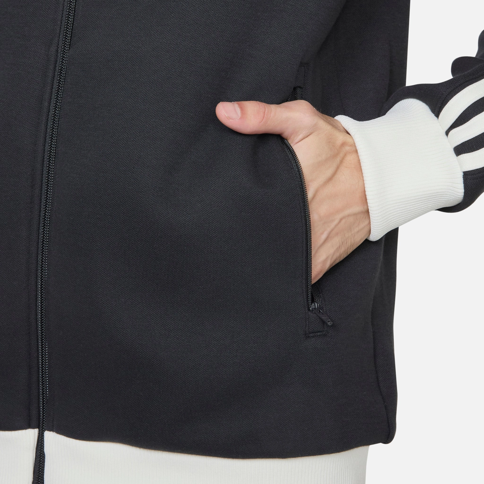 Premium Track Top Black