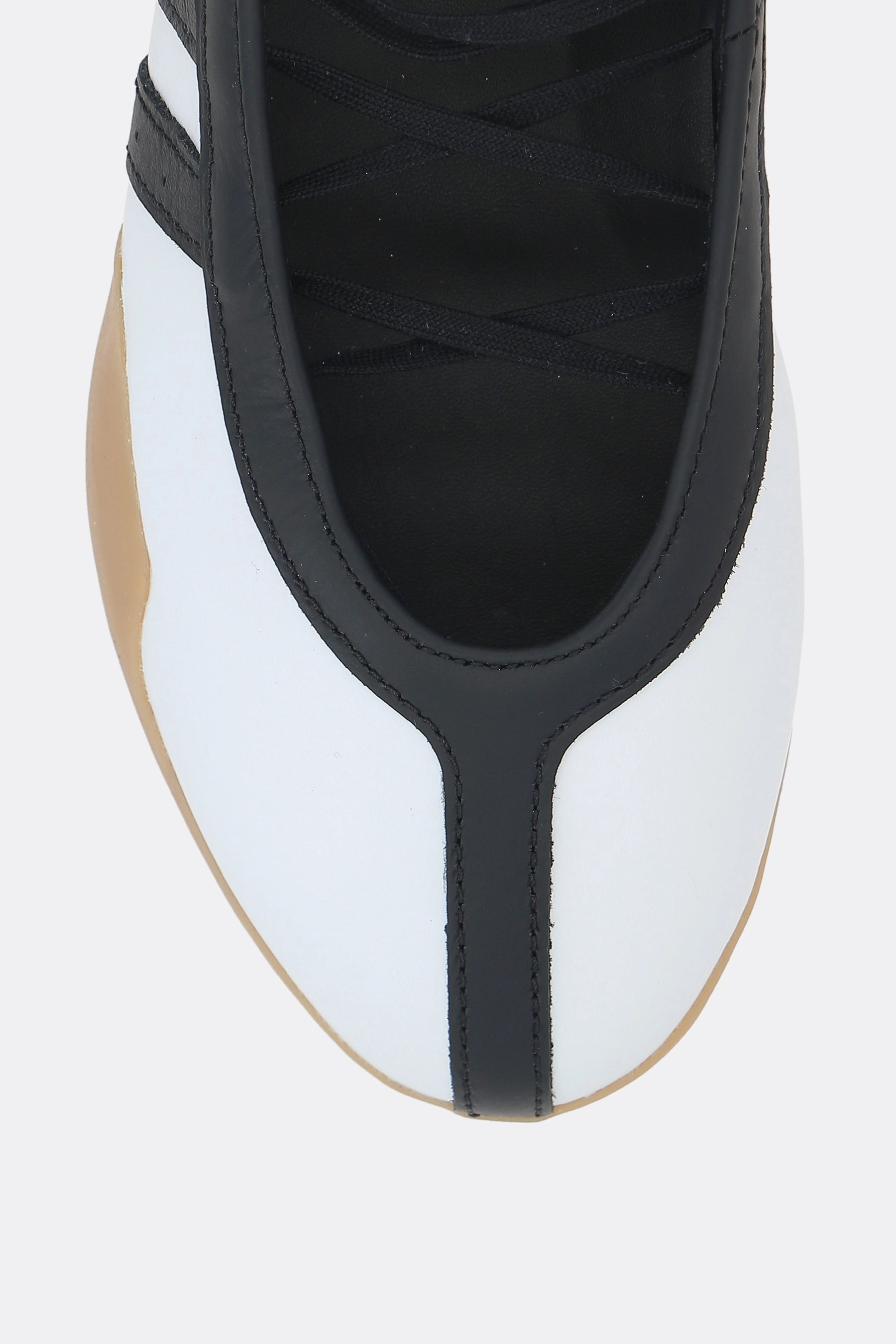 Taekwondo Mei ballerinas in smooth leather