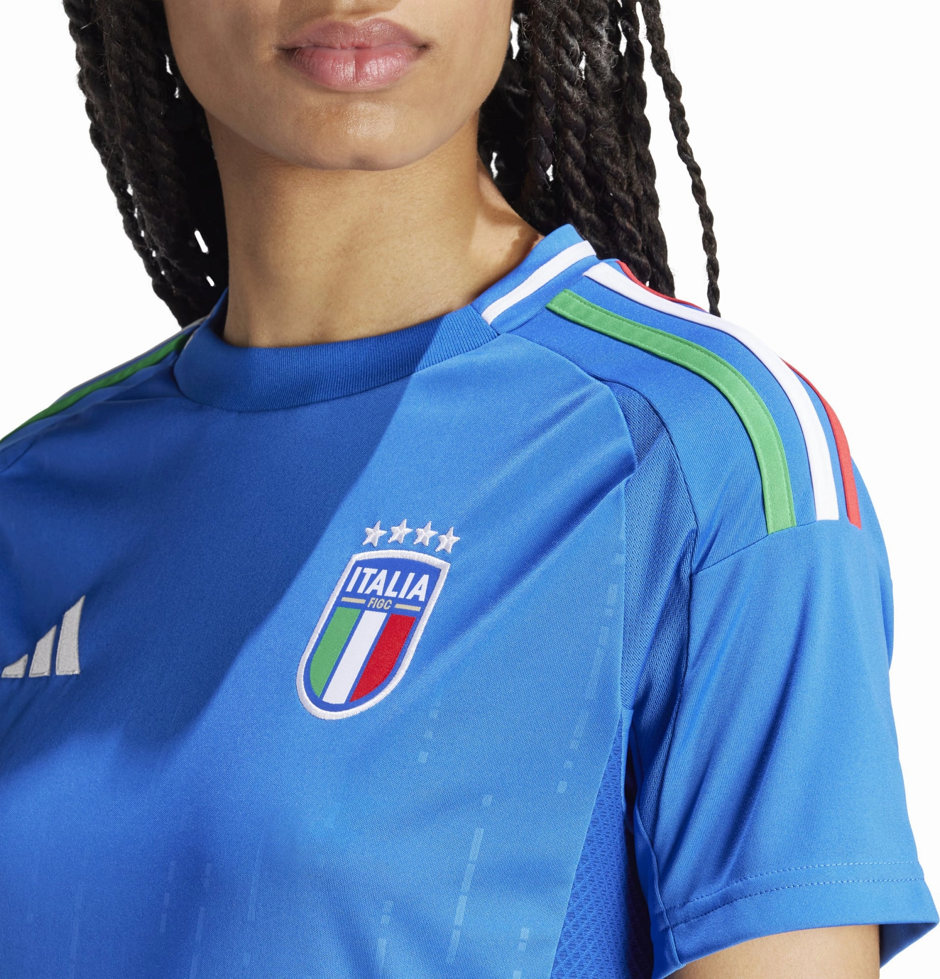 Women's Italy 2024 Home Soccer Jersey