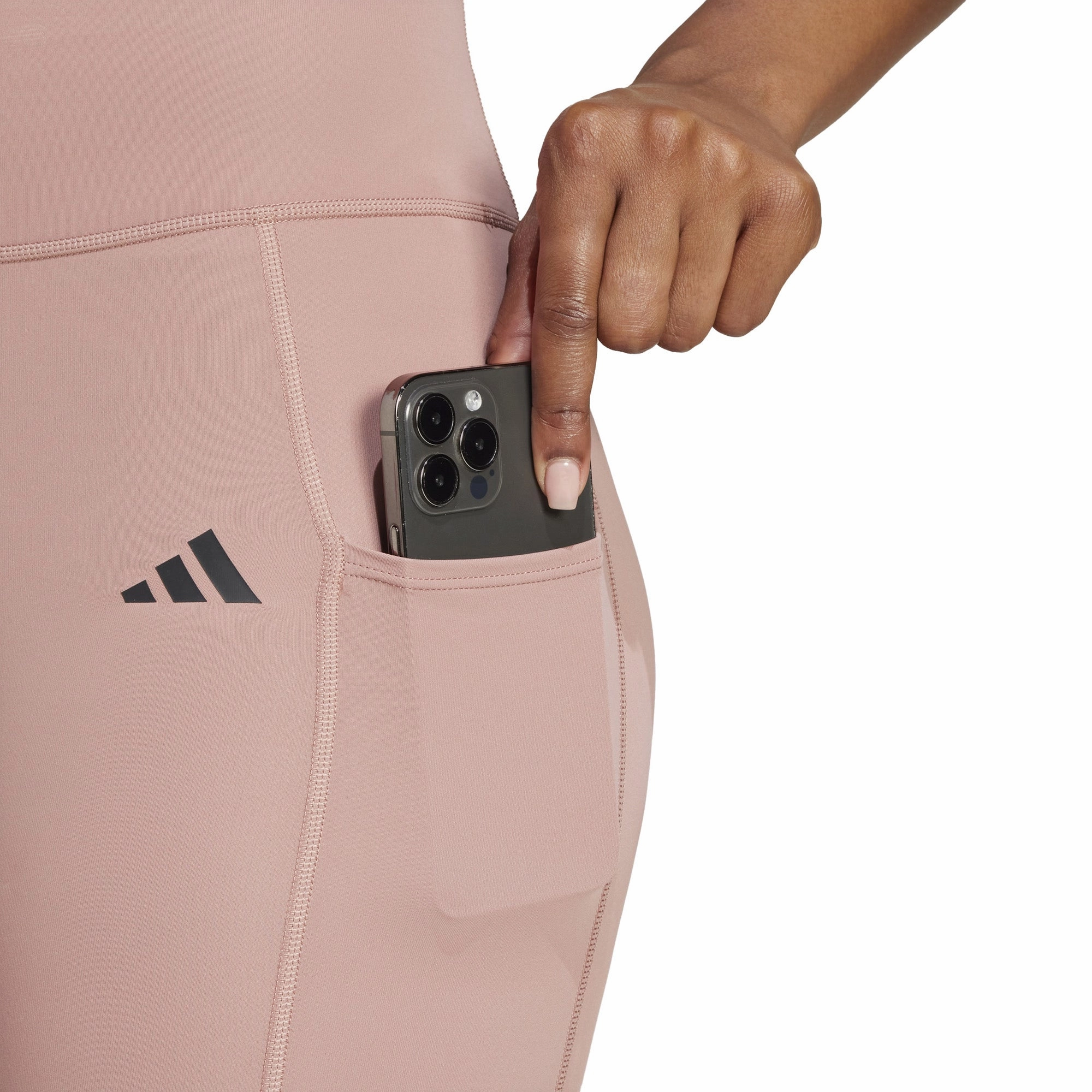 Women's Optime 3-Stripes Full-Length Leggings